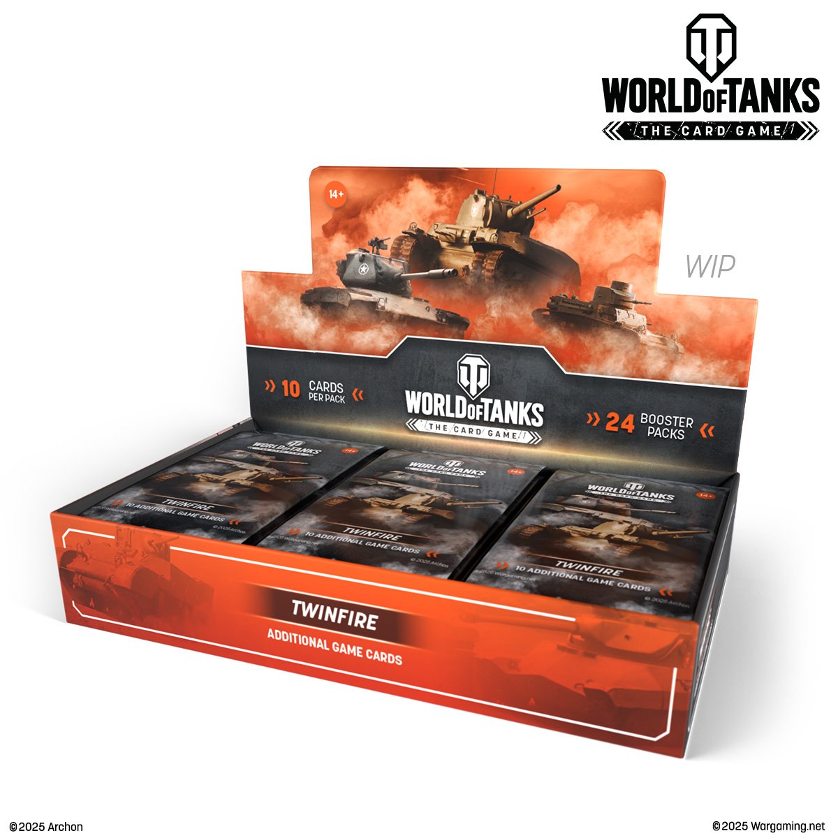 World of Tanks TCG - Twinfire Booster - EN